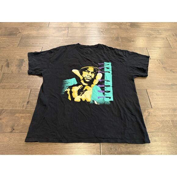 Ice Cube Mens Black Graphic Print Short Sleeve Hip Hop Rap Tee T-Shirt Size XL - Picture 2 of 7
